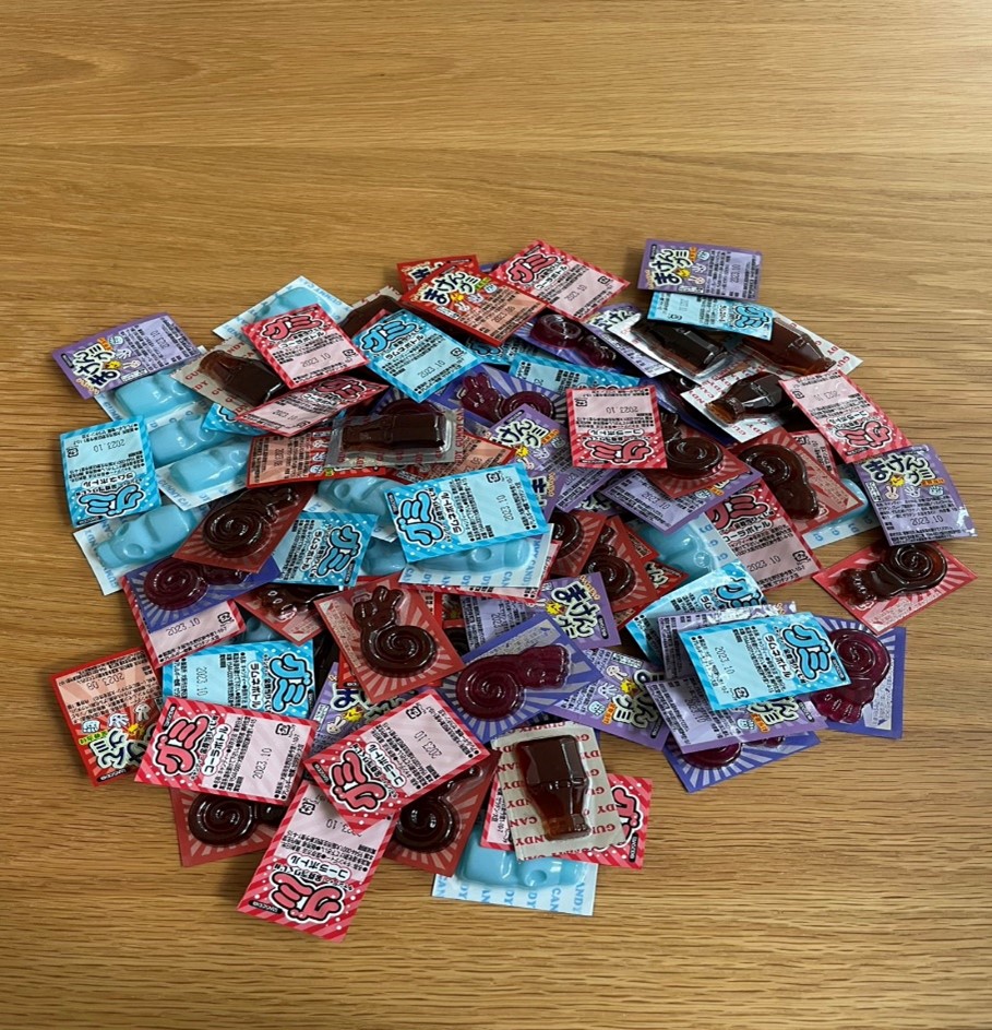 当たり付き駄菓子一覧